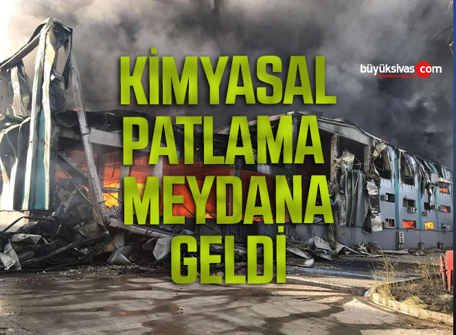 Kimyasal Patlama Yaşandı