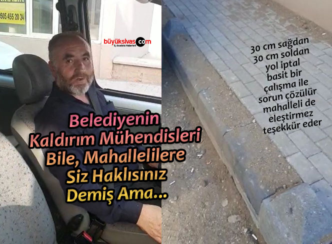 Sivas’ta Küçükminare Mahallesine yapılan çalışma tepki alıyor