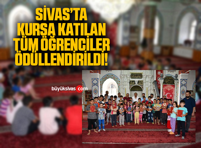 öğrenciler ödüllendirlidi