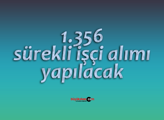 Bakanlık 1356 engelli sürekli işçi alımı yapacak