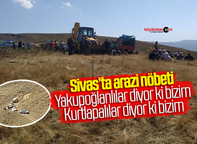 Kurtlapa ve Yakupoğlan köyü sakinleri arasında arazi anlaşmazlığı