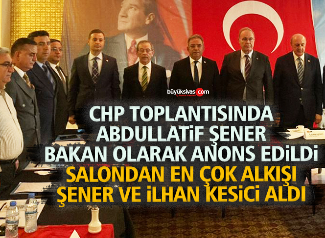 Abdullatif Şener ve İlhan Kesici