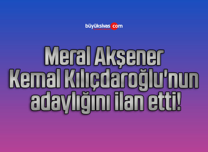 akşener