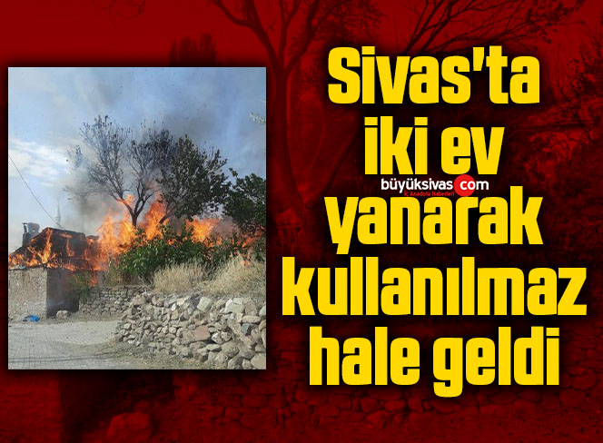 yangın sivas