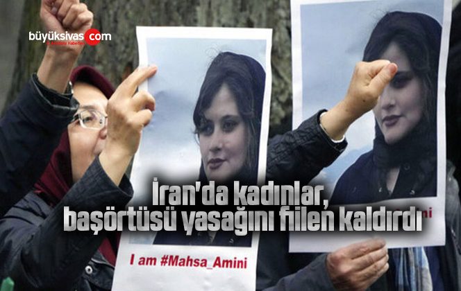 İran’da kadınlar, başörtüsü yasağını fiilen kaldırdı