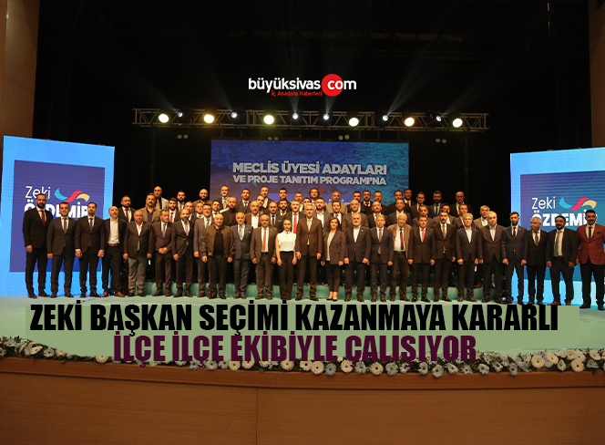 Zeki Özdemir Suşehri, Akıncılar ve Gölova ilçelerinde