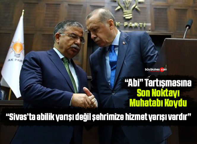 Tartışmaya Muhatabından Son Nokta! Sivas’ın Abisi İsmet Yılmaz’dır