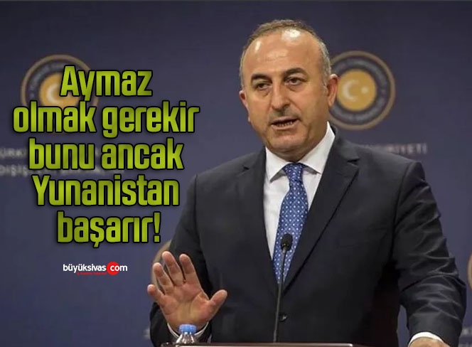 Aymaz olmak gerekir bunu ancak Yunanistan başarır!