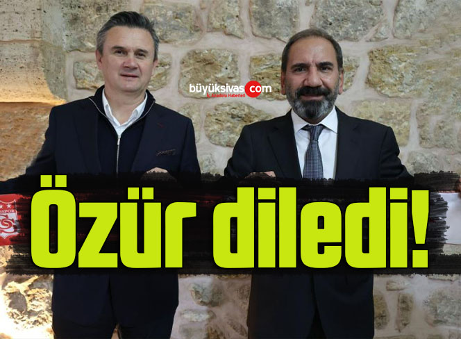 CFR Cluj Başkanı Sivasspor camiasından özür diledi!