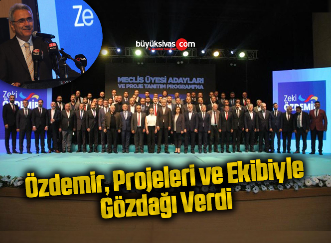 Özdemir Projeleri ve Ekibiyle Gözdağı Verdi