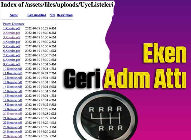 Mustafa Eken Geri Adım Attı