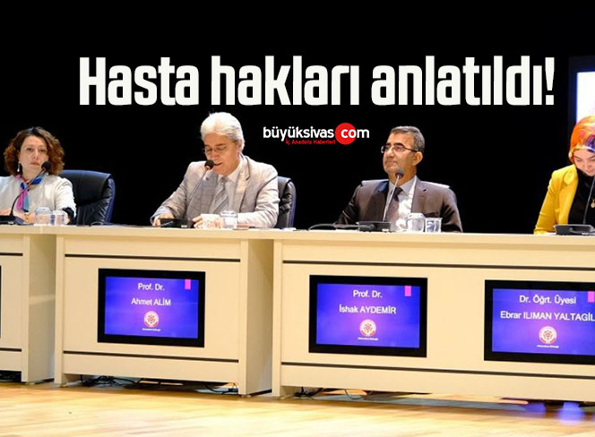 Hasta hakları anlatıldı!