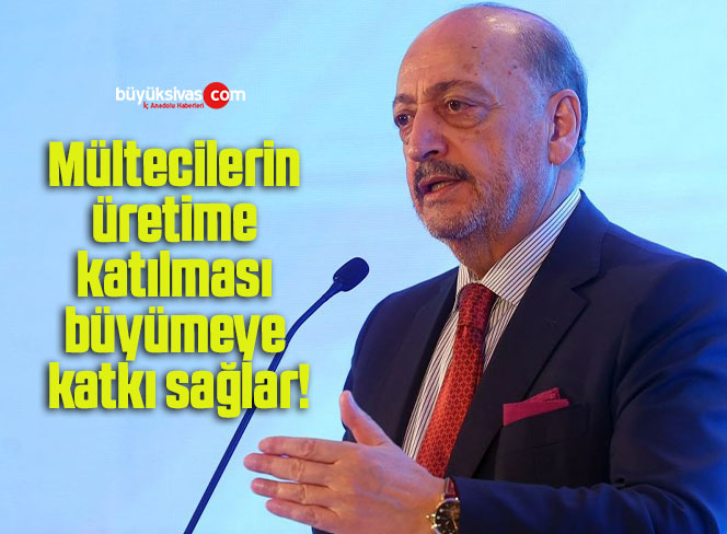 Mültecilerin üretime katılması büyümeye katkı sağlar!