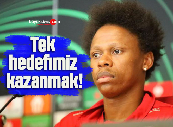 Tek hedefimiz kazanmak!