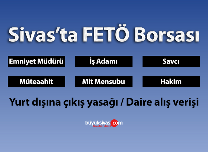 Sivas’ta FETÖ Borsası davası bir kez daha ertelendi
