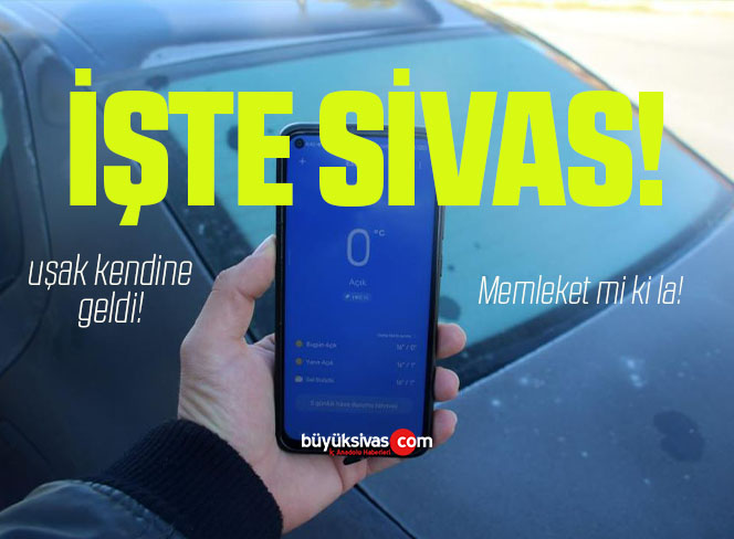 Hava sıcaklığı sıfırın altına düştü!