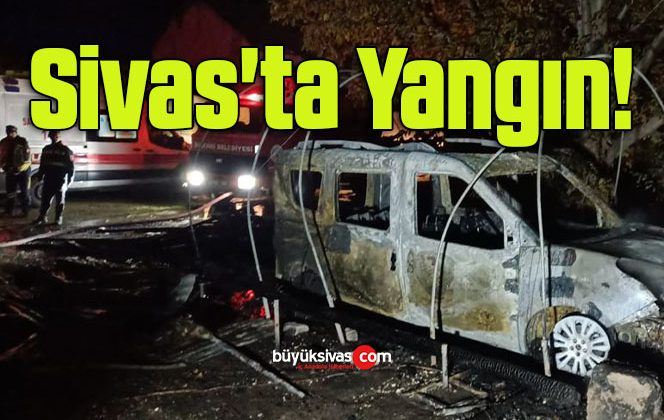Sivas’ta Yangın!