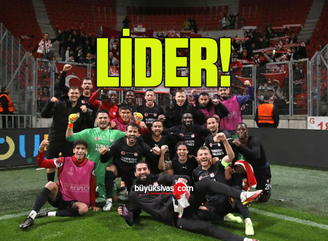 Sivasspor’dan zirve pozu!