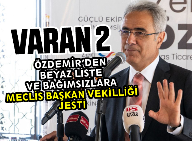 “Gelin meclis başkanımızı 67 meclis üyesi olarak oy birliği ile seçelim”