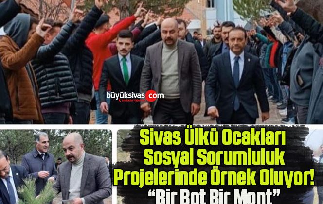 Sivas Ülkü Ocakları “Bir Bot Bir Mont” Kampanyası Devam Ediyor!