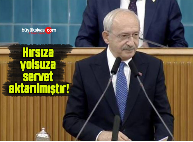 Hırsıza, yolsuza servet aktarılmıştır!