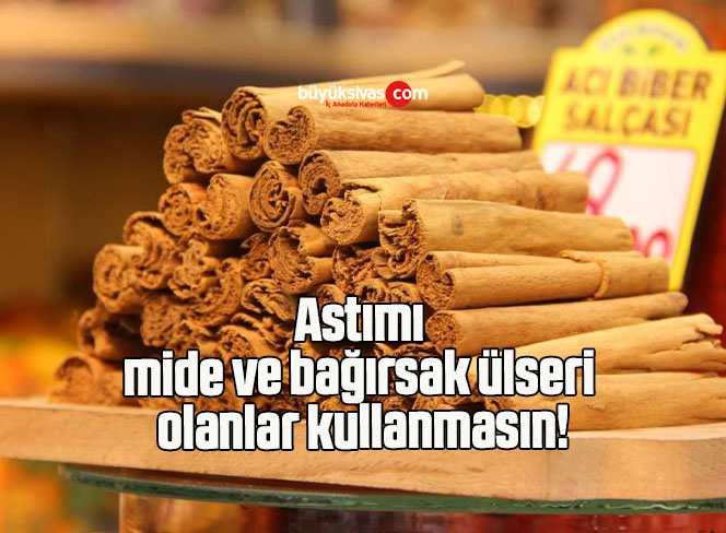 Astımı, mide ve bağırsak ülseri olanlar kullanmasın!