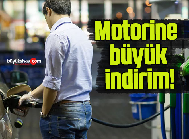 Motorine büyük indirim!