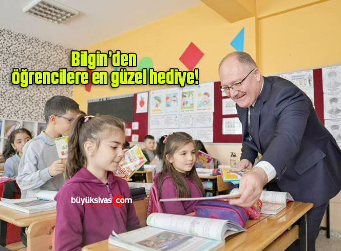Bilgin’den öğrencilere en güzel hediye!