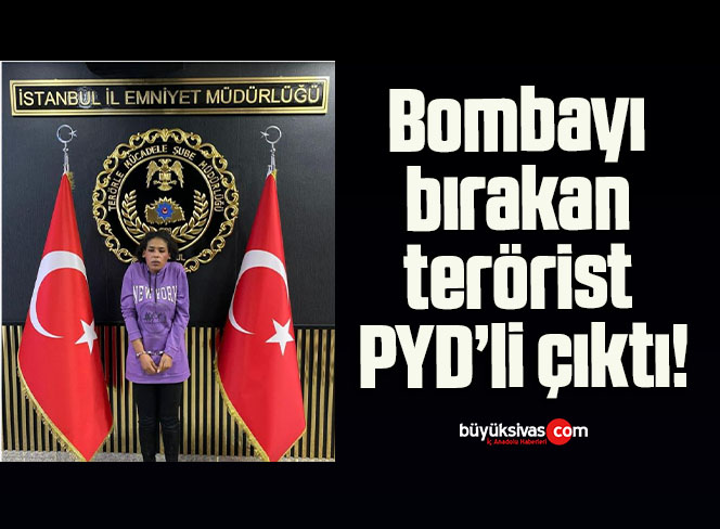 Bombayı bırakan terörist PYD’li çıktı!