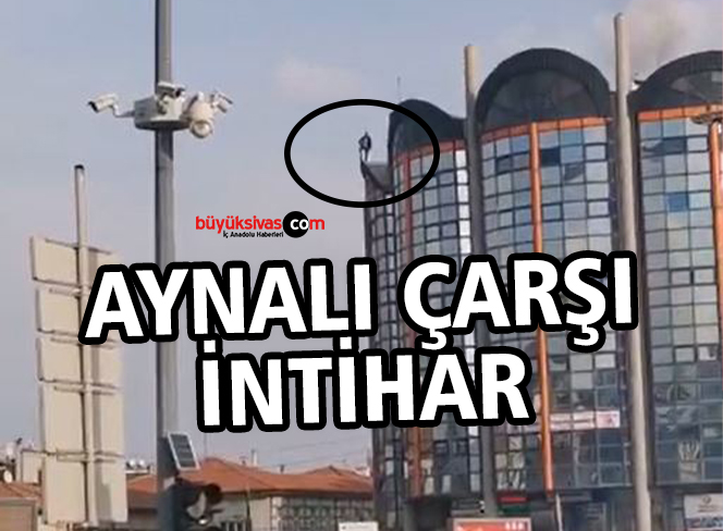 Aynalı Çarşı Çatısına Çıktı! İntihar Girişimi…