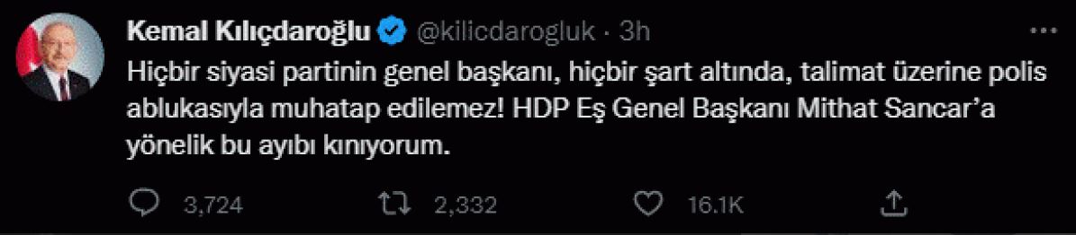 Altılı masa liderlerinden HDP’ye destek!