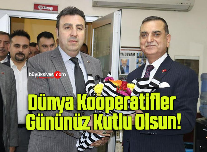 Dünya Kooperatifler Gününüz Kutlu Olsun!