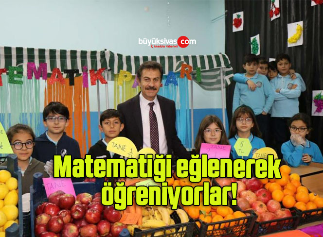 Matematiği eğlenerek öğreniyorlar!