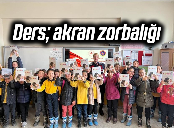 Ders; akran zorbalığı