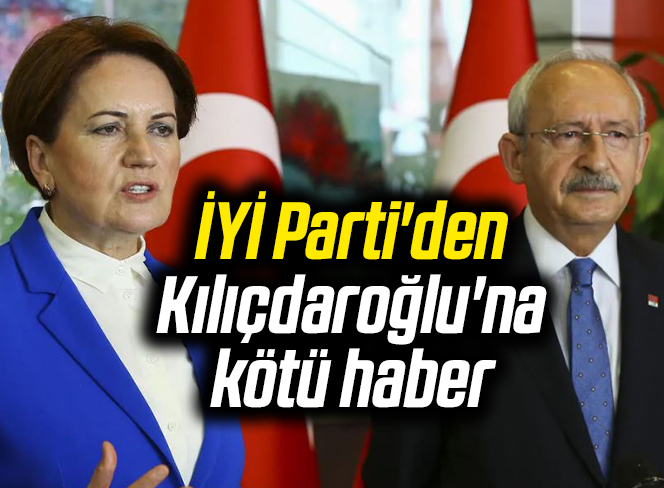 İYİ Parti’den Kılıçdaroğlu’na kötü haber İYİ Parti’nin masaya getirmeyi düşündüğü plan ortaya çıktı