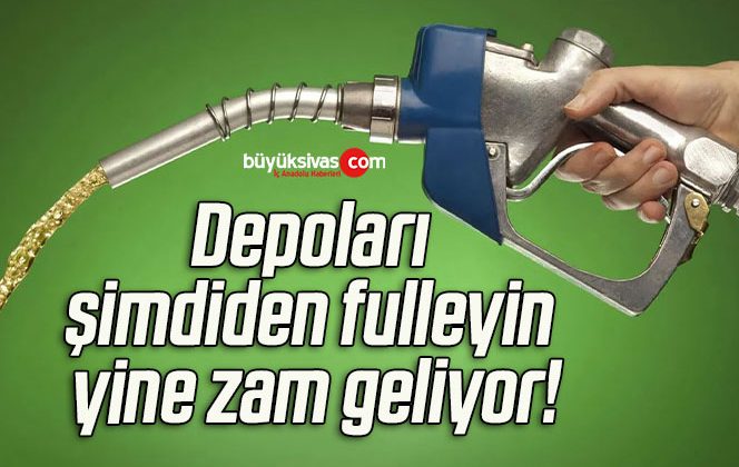 Depoları şimdiden fulleyin yine zam geliyor!