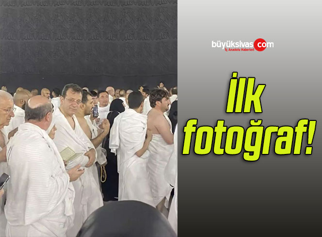 Ekrem İmamoğlu’ndan ilk fotoğraf!