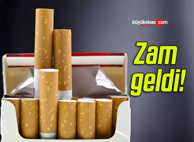 Sigara fiyatlarına zam geldi!