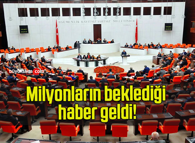 Milyonların beklediği haber geldi!