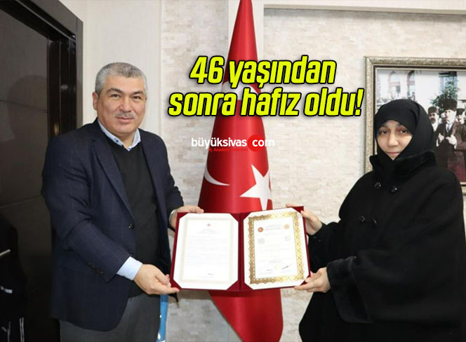 46 yaşından sonra hafız oldu!