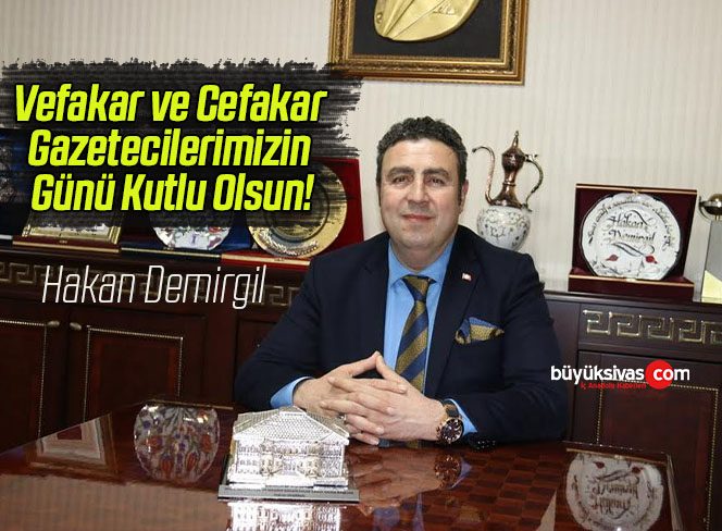 Vefakar ve Cefakar Gazetecilerimizin Günü Kutlu Olsun!