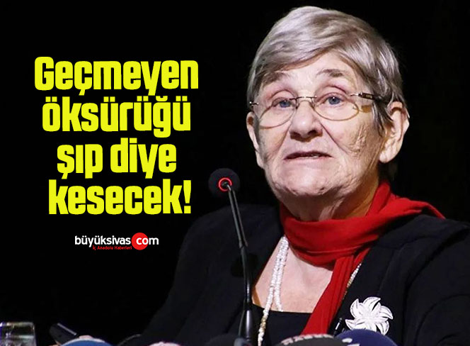 Geçmeyen öksürüğü şıp diye kesecek!