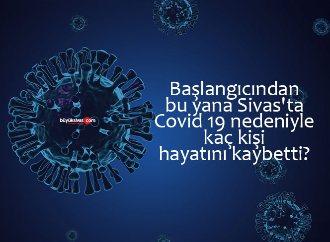 Başından bu yana Sivas’ta Covid kaç kişinin canını aldı! İşte sayı