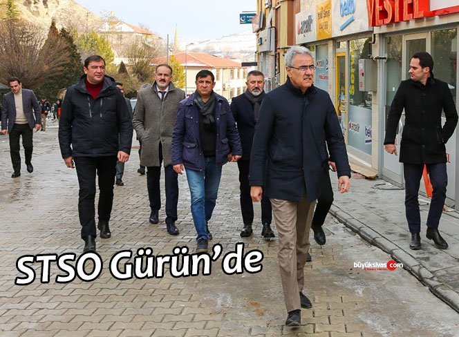 STSO Yönetim Kurulu Gürün İlçesinde