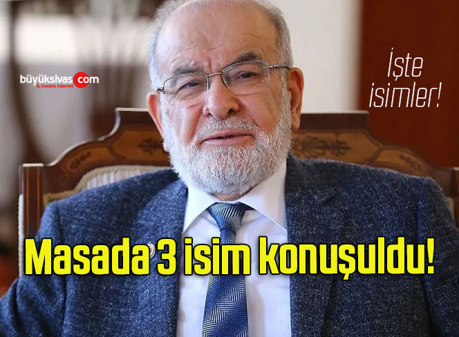 Masada 3 isim konuşuldu!