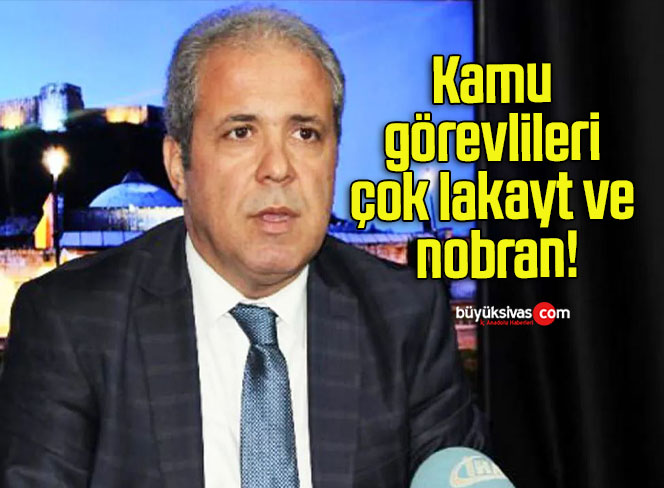 Kamu görevlileri çok lakayt ve nobran!