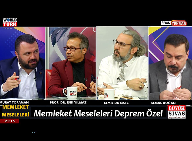 Memleket Meseleleri (17.02.2023) Büyük Sivas & World Turk Ortak Yayını