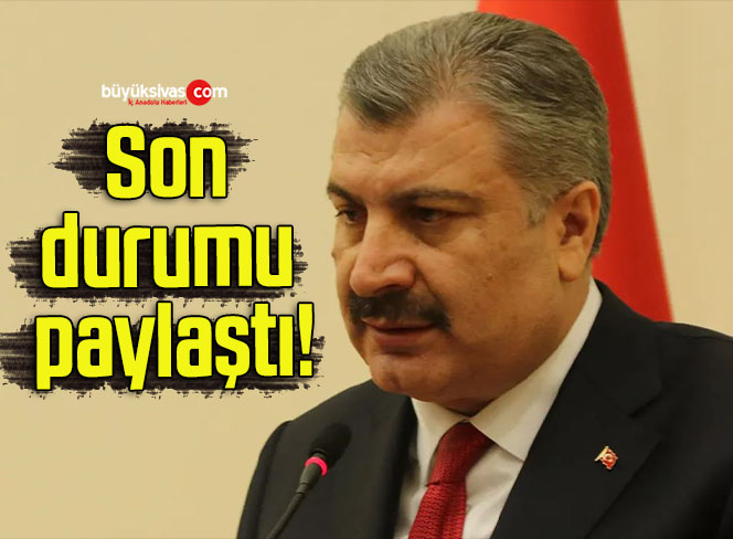 Son durumu paylaştı!