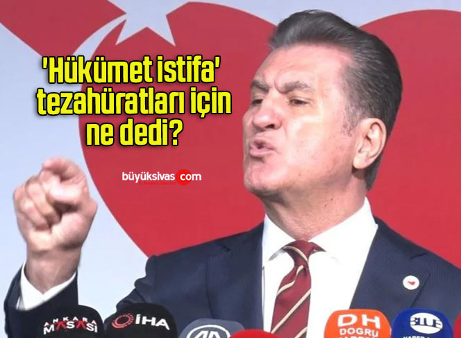 ‘Hükümet istifa’ tezahüratları için ne dedi?