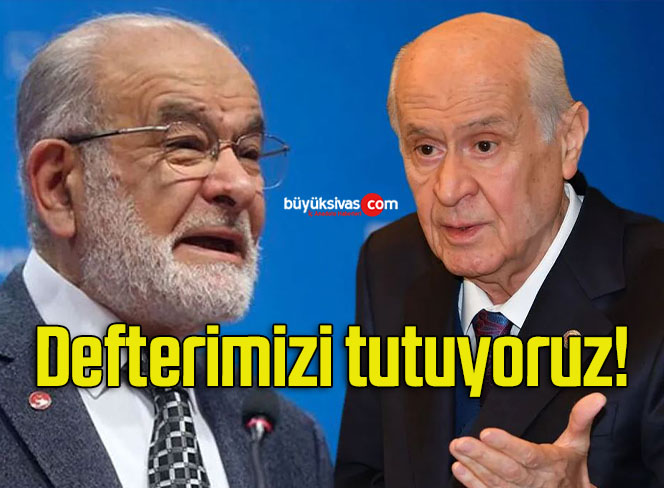 Defterimizi tutuyoruz!